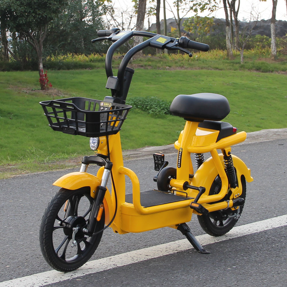 共享1.1電動車48V新國標(biāo)電單車出租掃碼電動車廠家直銷