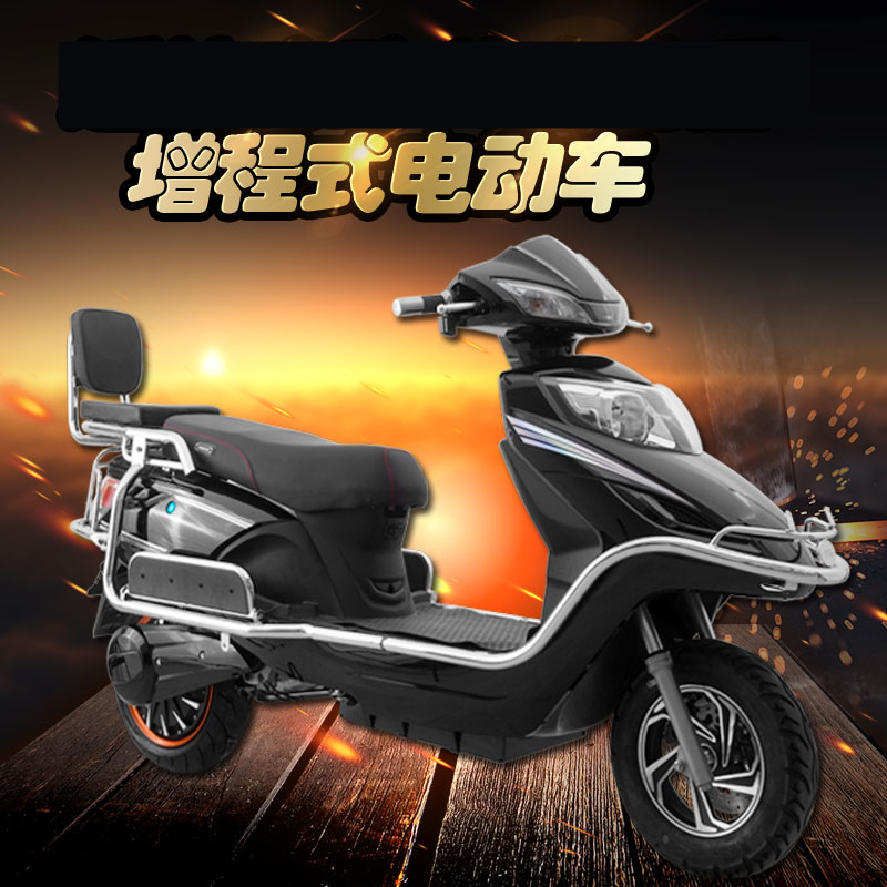 鈴本32A增程式油電混合電動(dòng)車兩用電瓶車摩托車外賣長跑王發(fā)電